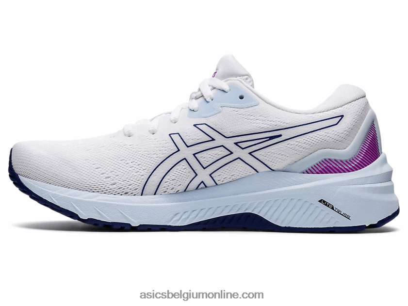 gt-1000 11 breed V6HXR22878 wit/duikblauw Asics