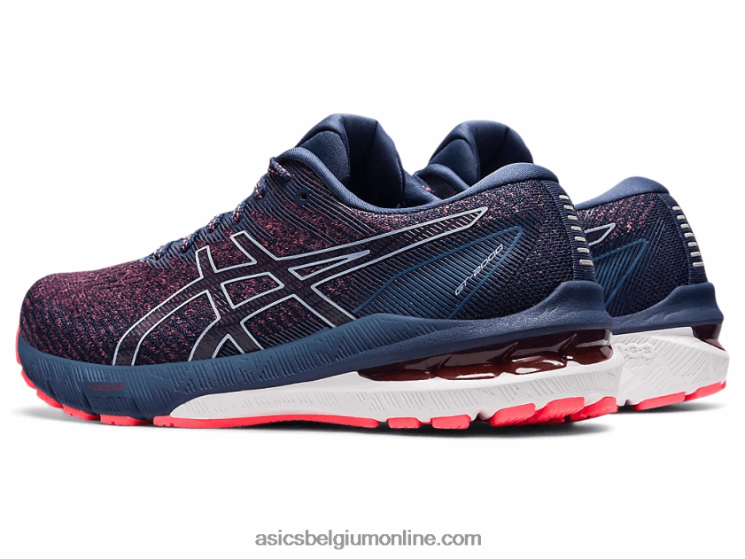 gt-2000 10 V6HXR23691 vlammend koraal/donderblauw Asics