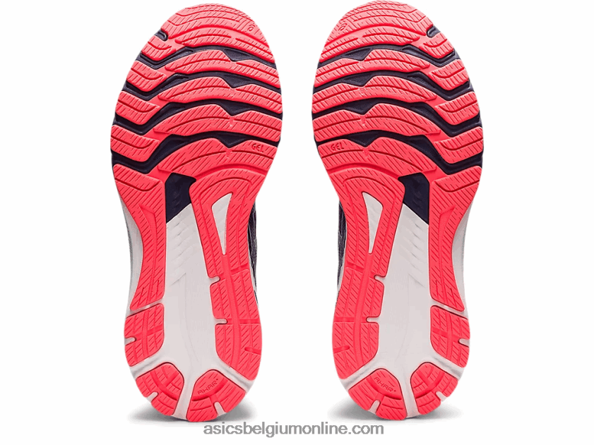 gt-2000 10 V6HXR23691 vlammend koraal/donderblauw Asics