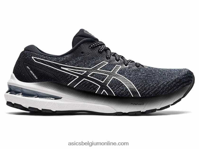gt-2000 10 breed V6HXR23694 zwart wit Asics