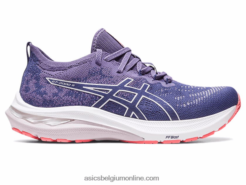 gt-2000 11 mk gebreid V6HXR22197 indigoblauw/puur zilver Asics
