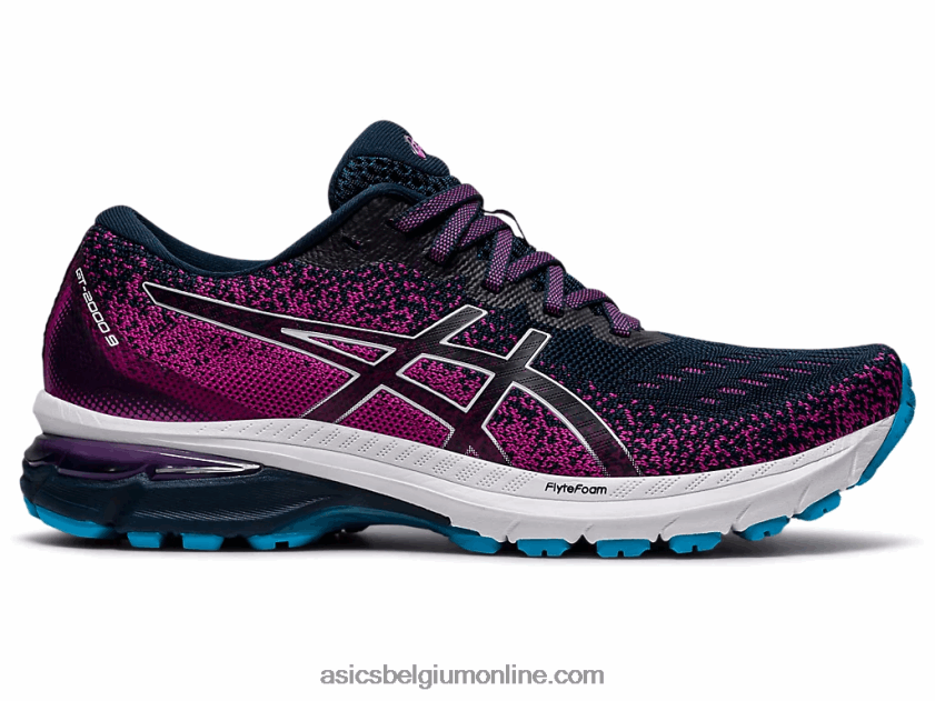 gt-2000 9 gebreid V6HXR23737 frans blauw/wit Asics