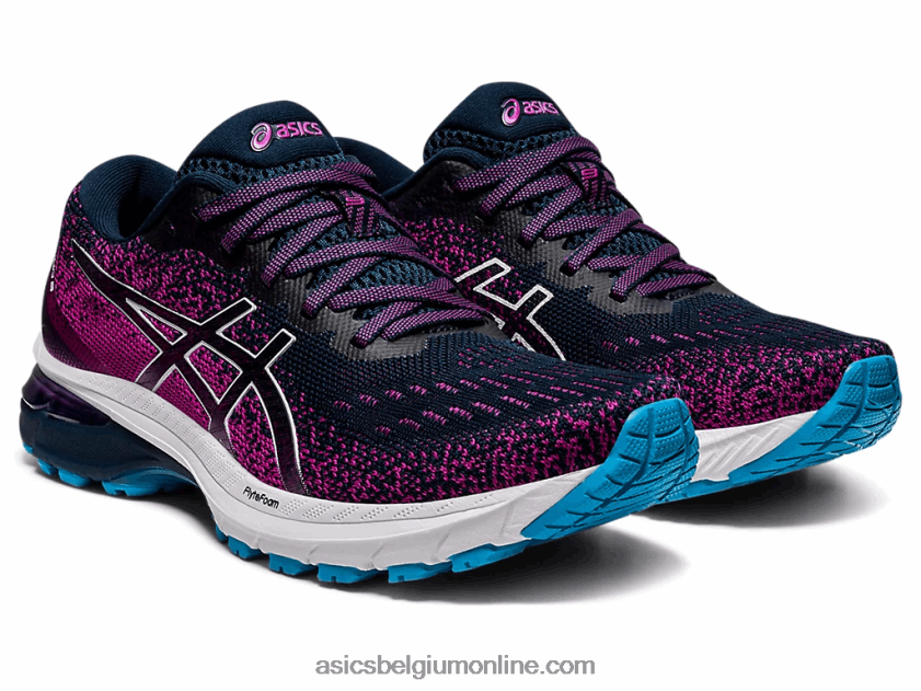 gt-2000 9 gebreid V6HXR23737 frans blauw/wit Asics