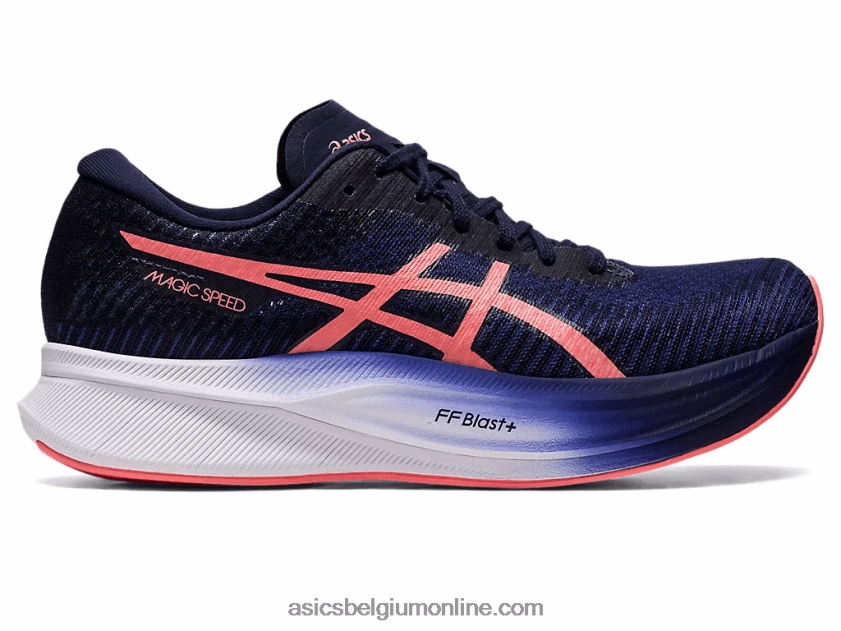 magische snelheid 2 V6HXR22327 indigoblauw/papaja Asics
