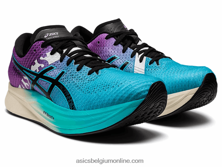 magische snelheid 2 ekiden V6HXR22775 aquarium/zwart Asics