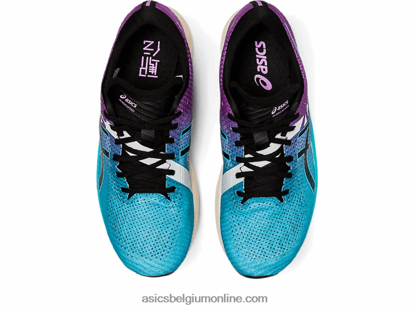 magische snelheid 2 ekiden V6HXR22775 aquarium/zwart Asics