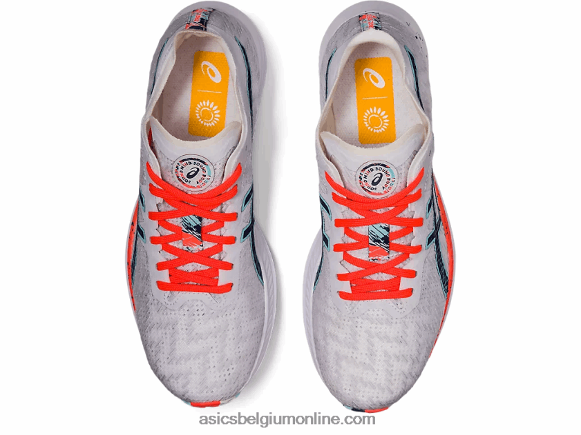 magische snelheid V6HXR23741 wit/donderblauw Asics
