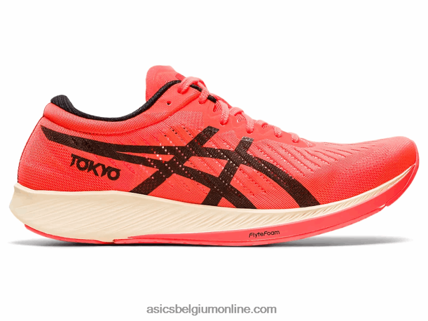 metaracer tokio V6HXR24159 zonsopgang rood/zwart Asics