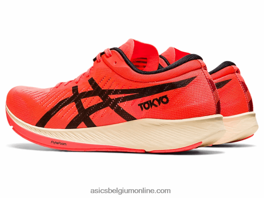metaracer tokio V6HXR24159 zonsopgang rood/zwart Asics