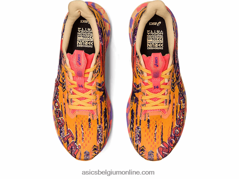 noosa tri 14 V6HXR22383 oranje pop/laaiend koraal Asics