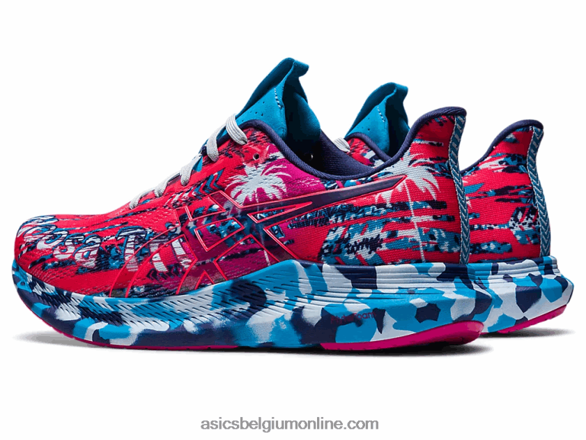 noosa tri 14 V6HXR22397 divaroze/indigoblauw Asics