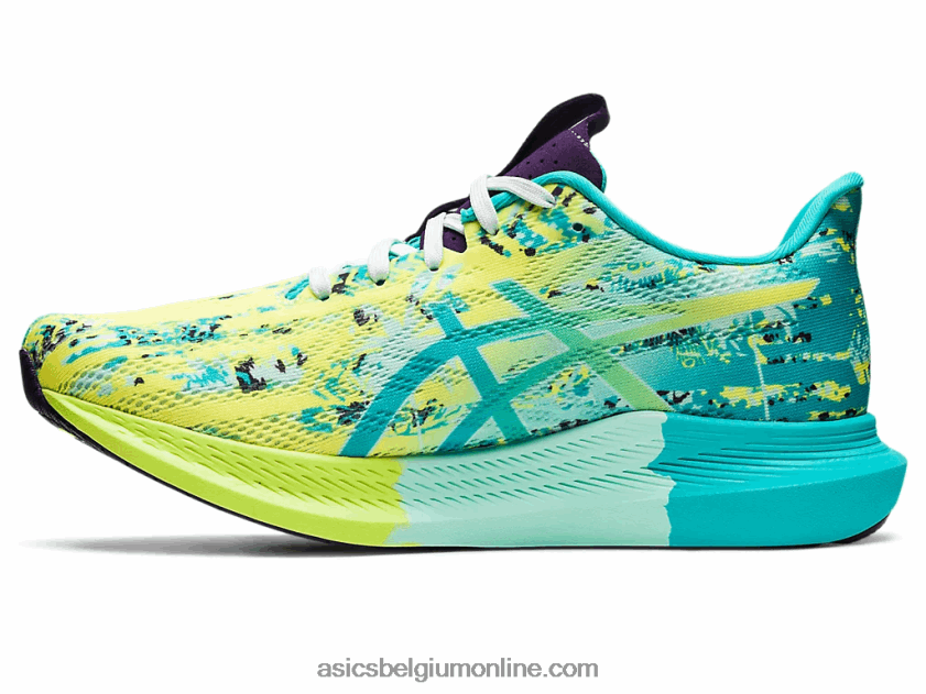 noosa tri 14 V6HXR23118 veiligheid geel/rustgevend zee Asics