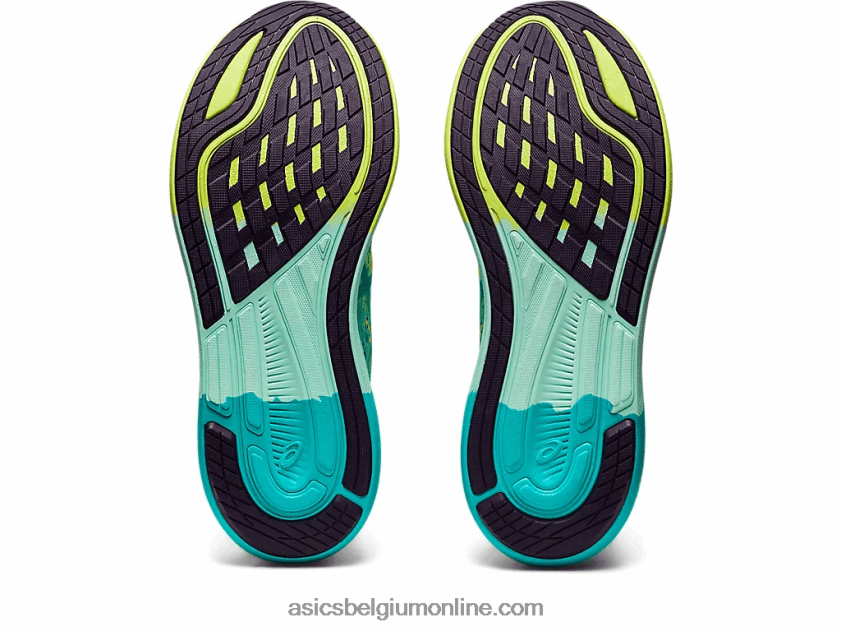 noosa tri 14 V6HXR23118 veiligheid geel/rustgevend zee Asics