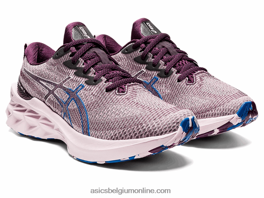 novablast 2 le V6HXR23527 diep pruim/nauwelijks rose Asics