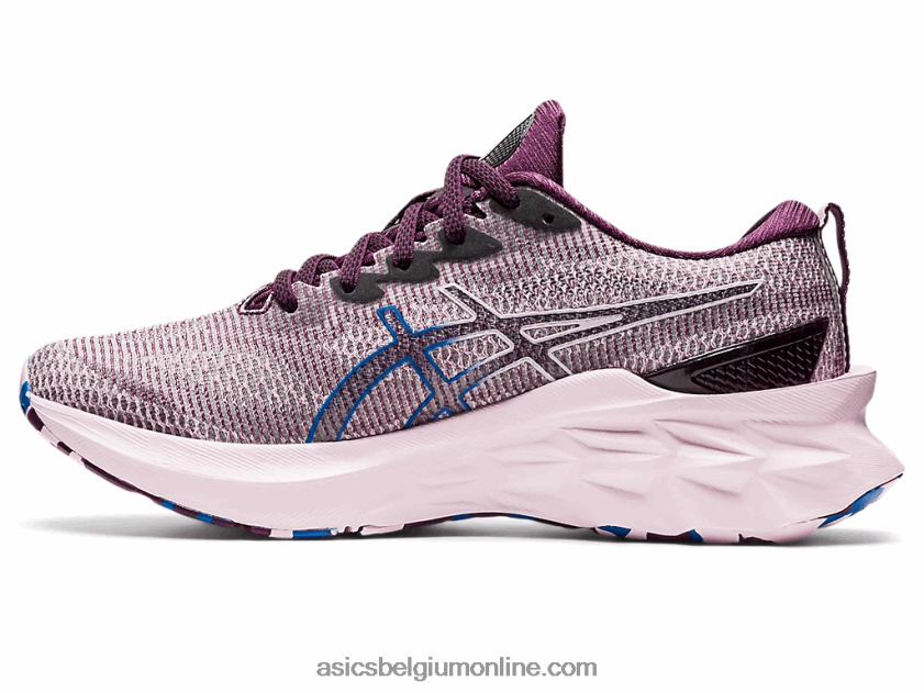 novablast 2 le V6HXR23527 diep pruim/nauwelijks rose Asics