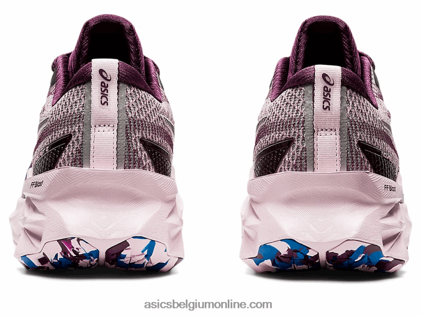 novablast 2 le V6HXR23527 diep pruim/nauwelijks rose Asics