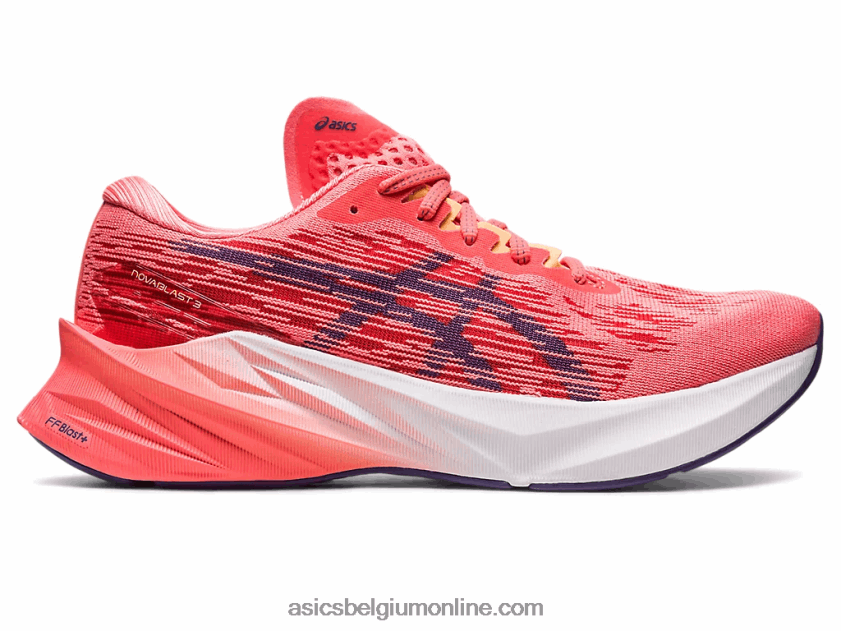 novablast 3 V6HXR22416 papaja/stoffig paars Asics