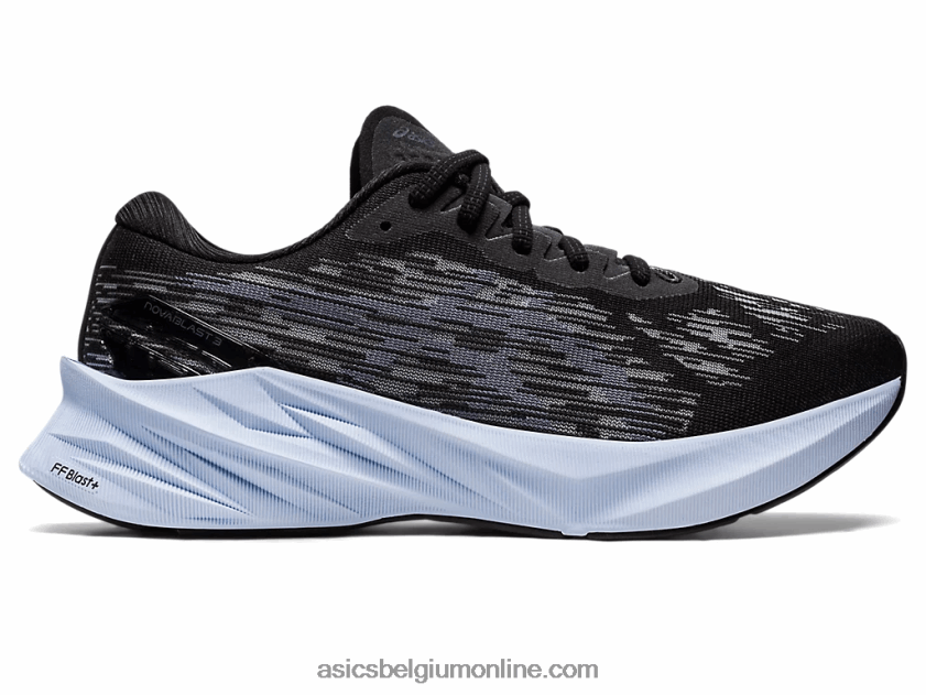 novablast 3 V6HXR22864 zwart / plaatrots Asics