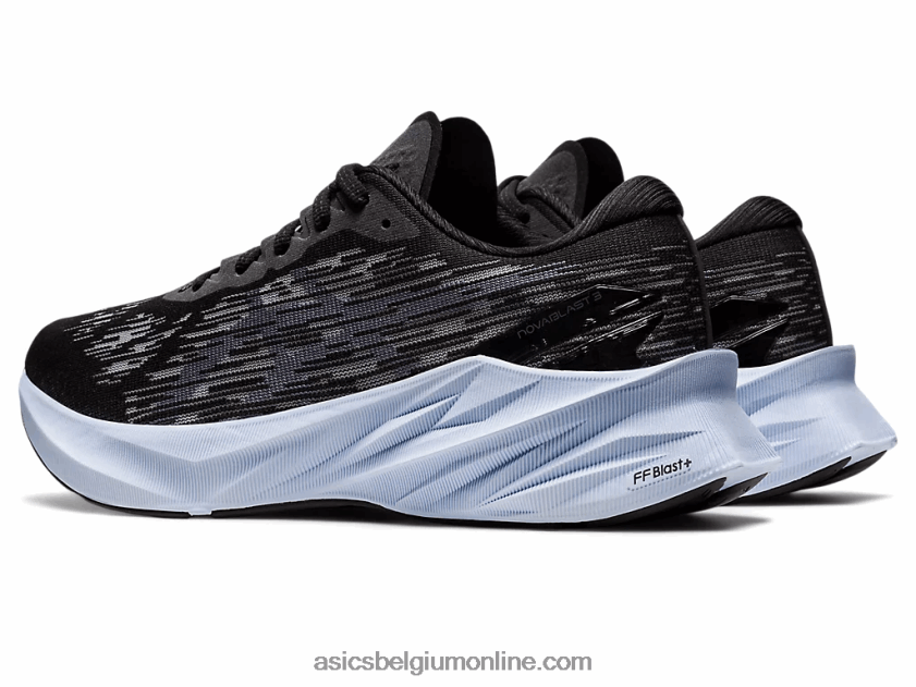 novablast 3 V6HXR22864 zwart / plaatrots Asics