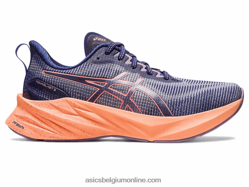 novablast 3 le V6HXR22291 indigoblauw/papaja Asics