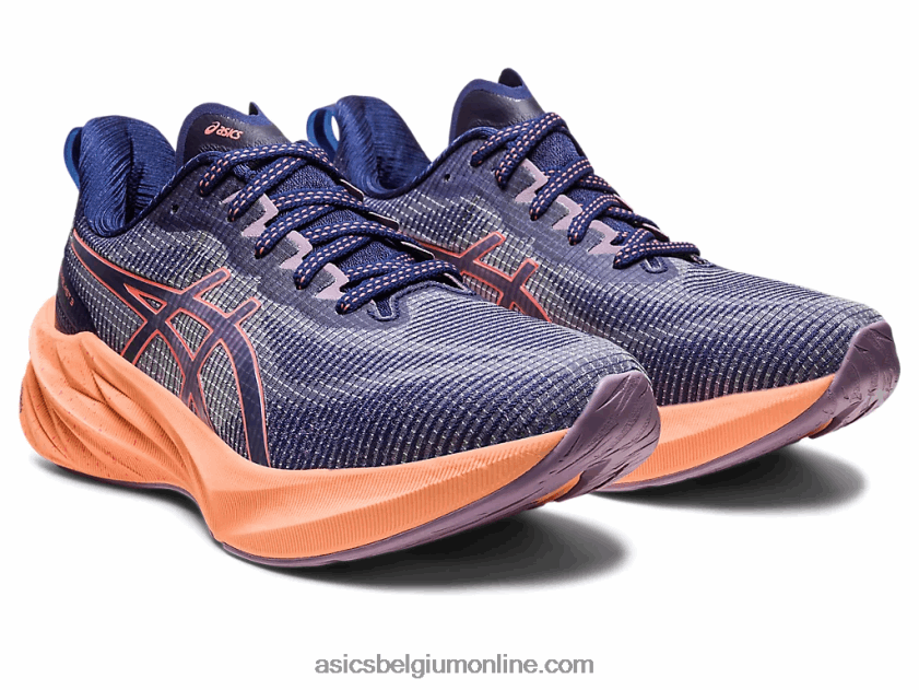 novablast 3 le V6HXR22291 indigoblauw/papaja Asics