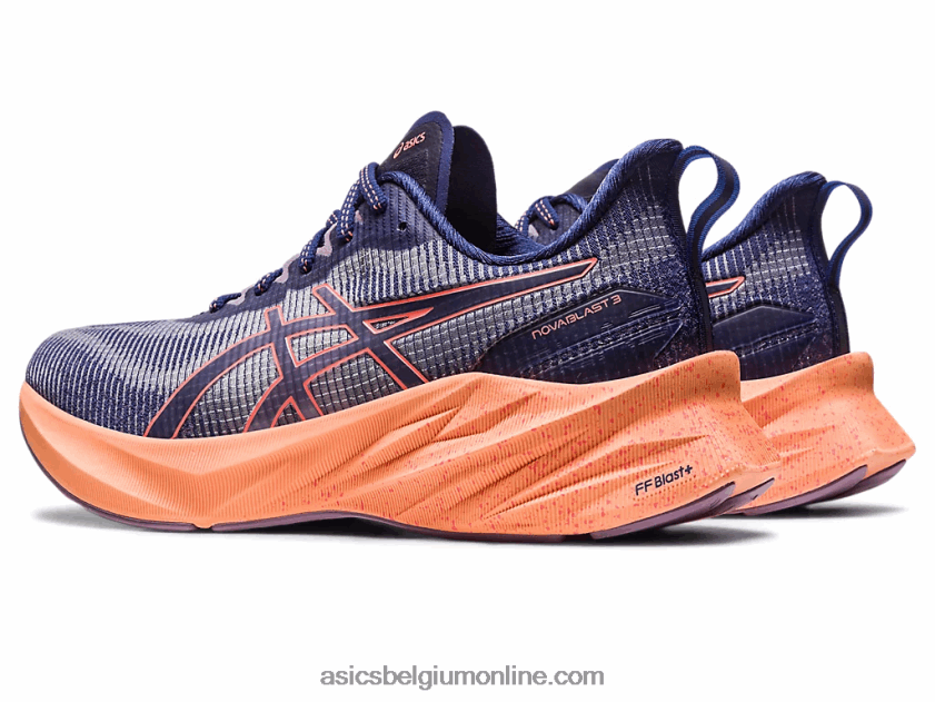 novablast 3 le V6HXR22291 indigoblauw/papaja Asics