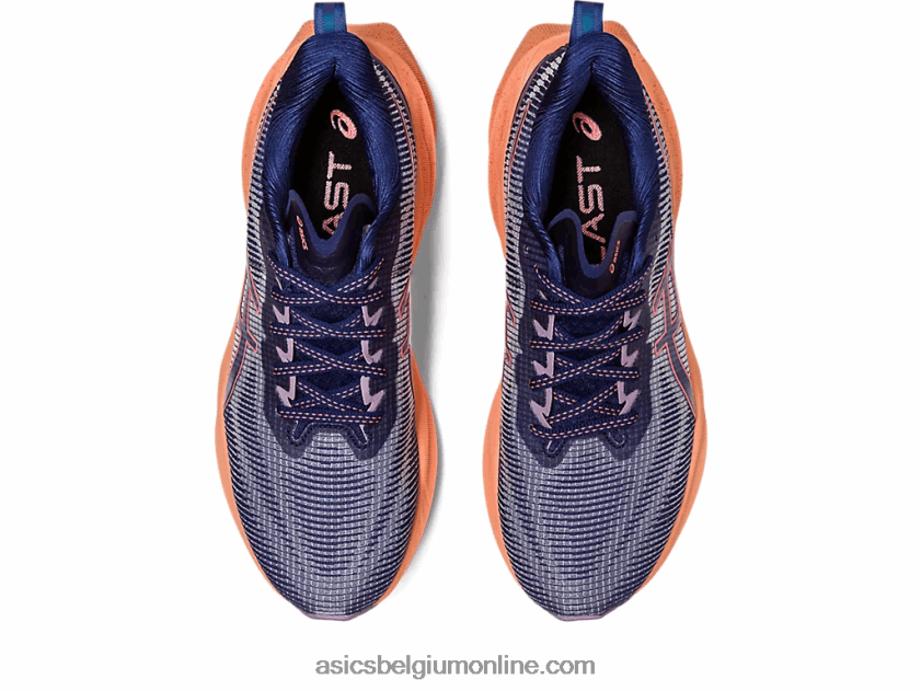 novablast 3 le V6HXR22291 indigoblauw/papaja Asics