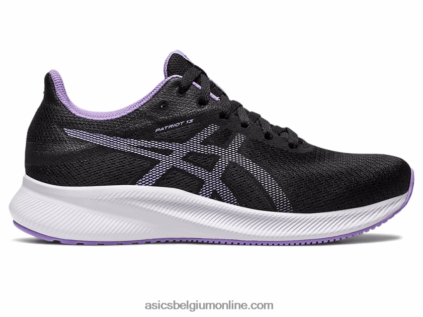 patriot 13 V6HXR22536 zwart/digitaal violet Asics