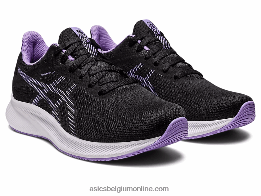patriot 13 V6HXR22536 zwart/digitaal violet Asics
