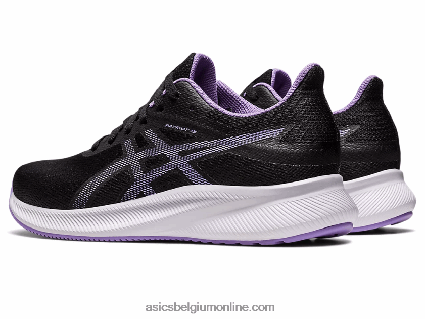 patriot 13 V6HXR22536 zwart/digitaal violet Asics