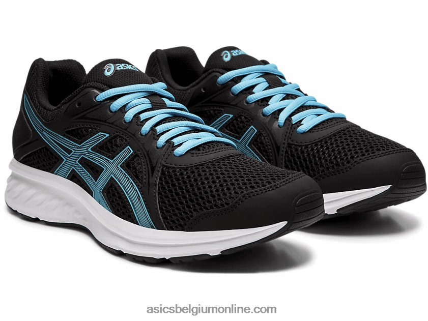 schok 2 breed V6HXR23914 zwart/aquarium Asics
