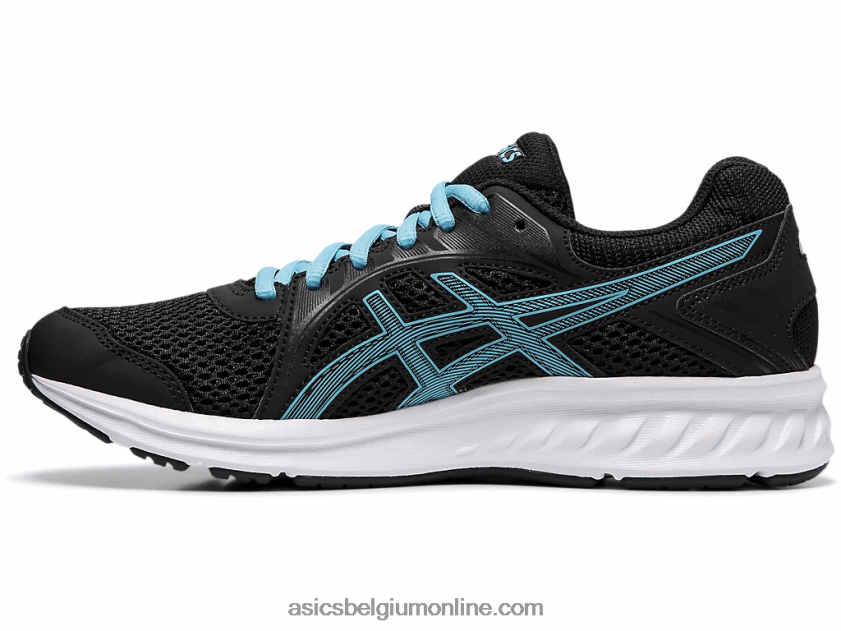 schok 2 breed V6HXR23914 zwart/aquarium Asics