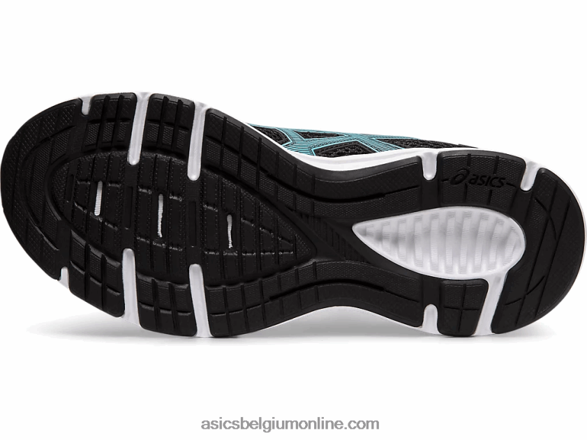 schok 2 breed V6HXR23914 zwart/aquarium Asics