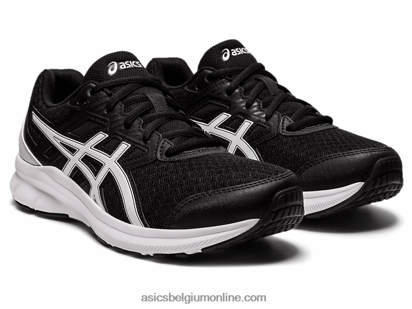 schok 3 wijd V6HXR23990 zwart wit Asics