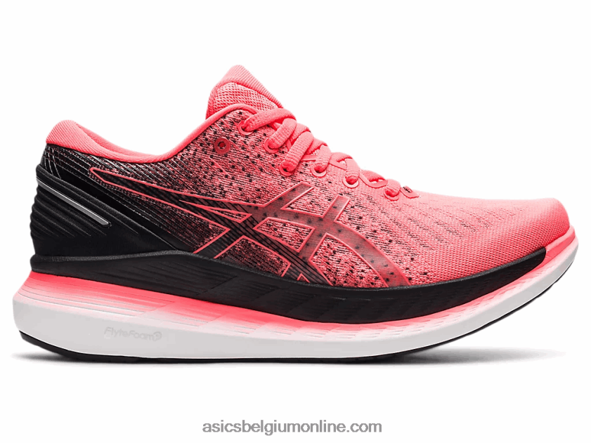 zweefvliegen 2 V6HXR23783 vlammend koraal/zwart Asics