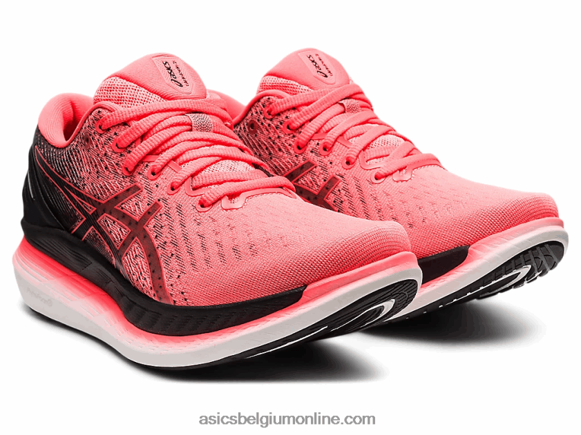 zweefvliegen 2 V6HXR23783 vlammend koraal/zwart Asics