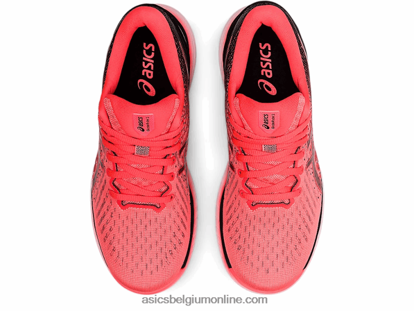 zweefvliegen 2 V6HXR23783 vlammend koraal/zwart Asics