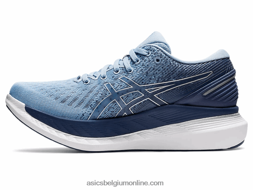 zweefvliegen 2 V6HXR23822 mist/donder blauw Asics