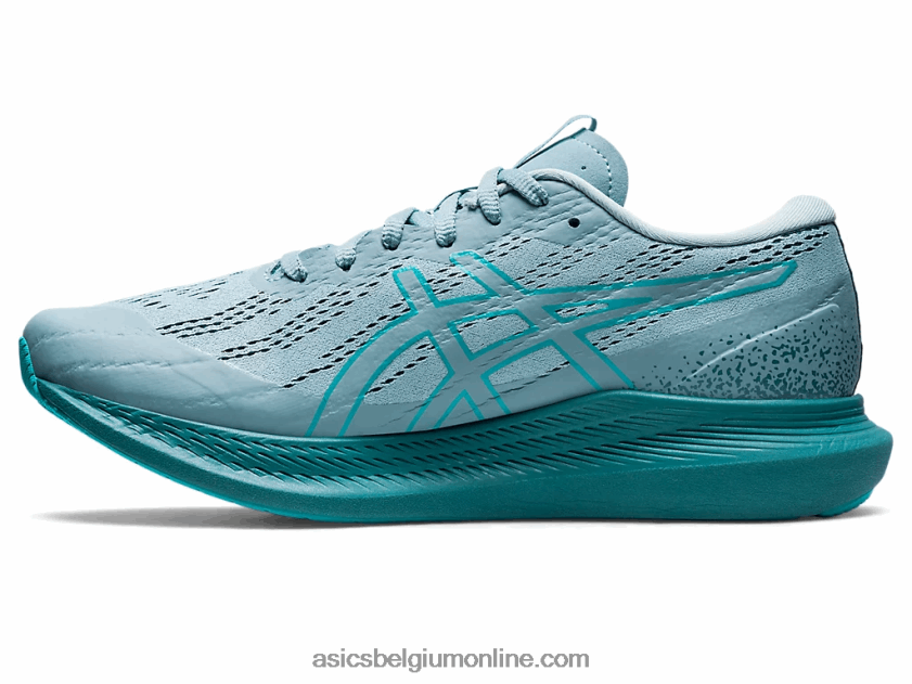 looptocht ff V6HXR22656 rookblauw/zeeglas Asics