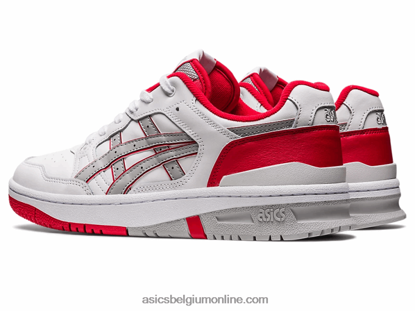 ex89 V6HXR2149 wit/klassiek rood Asics