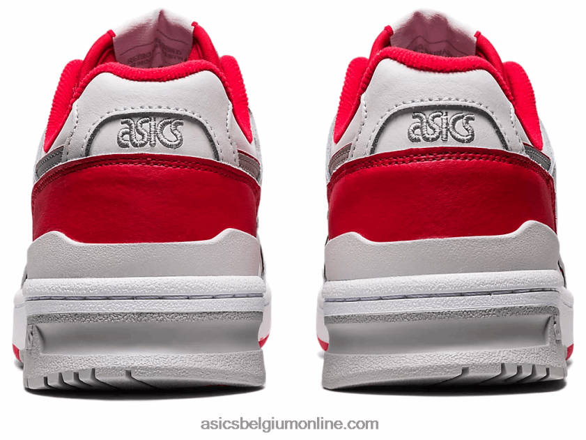 ex89 V6HXR2149 wit/klassiek rood Asics
