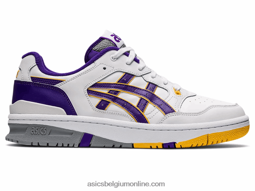 ex89 V6HXR2657 wit/adel paars Asics