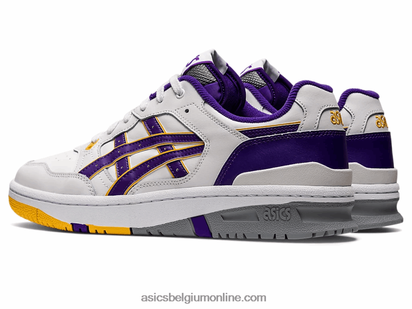 ex89 V6HXR2657 wit/adel paars Asics