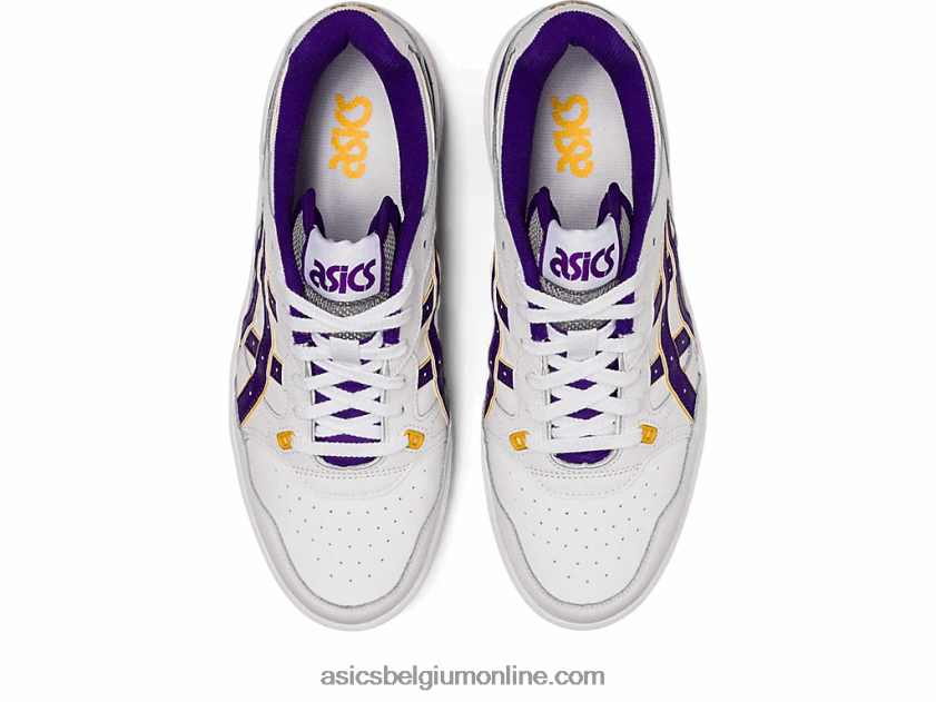 ex89 V6HXR2657 wit/adel paars Asics