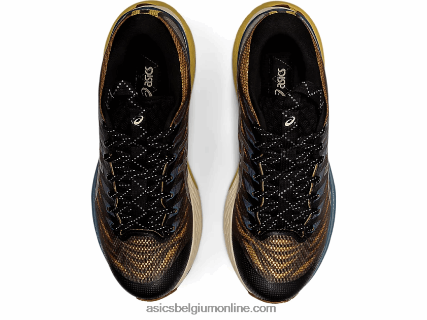 fn3-s gel-kayano 28 V6HXR23139 antraciet/antiek goud Asics