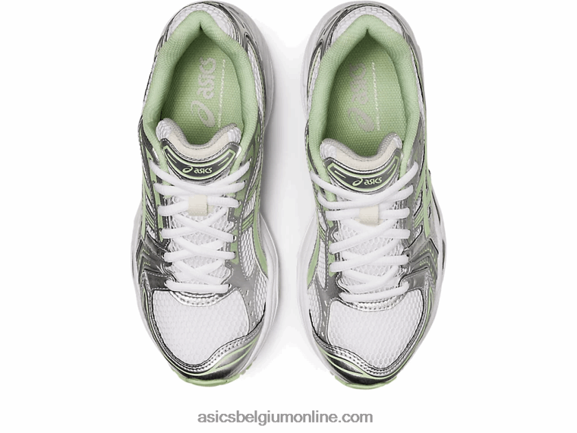 gel-kayano 14 V6HXR22876 wit/jade Asics