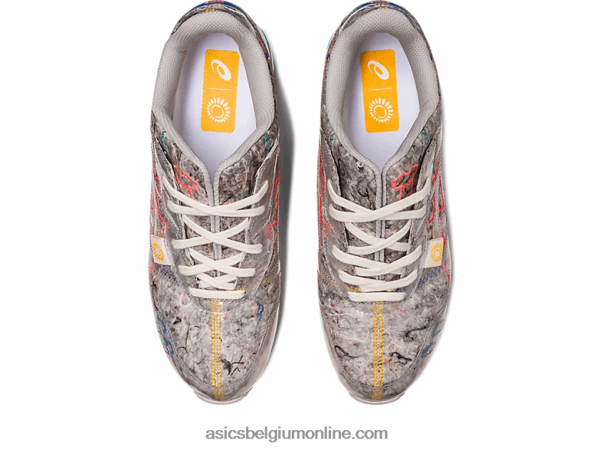 gel-lyte iii en gerecycled vilt V6HXR2212 oestergrijs/divaroze Asics