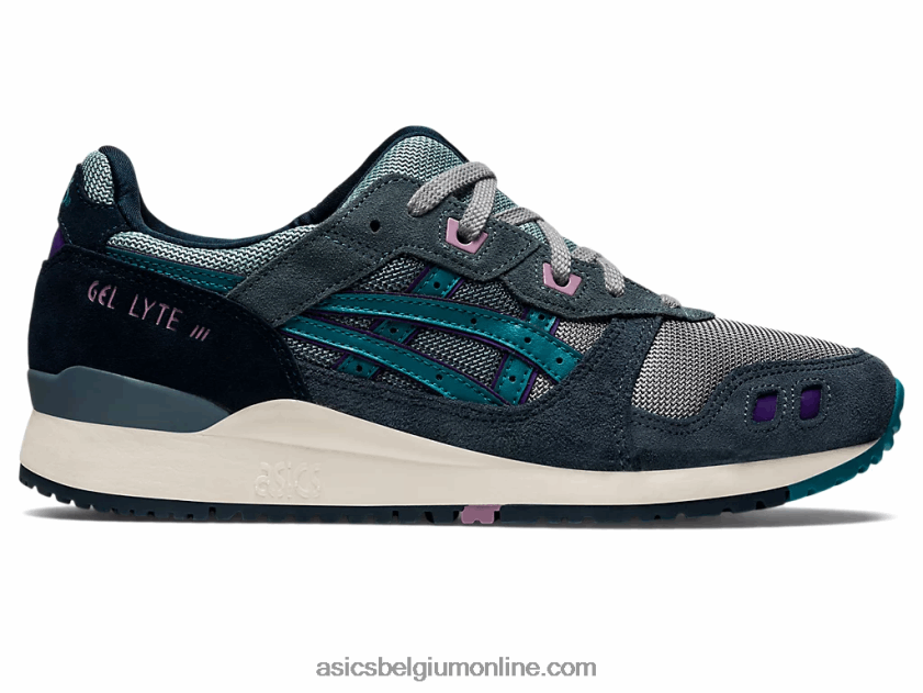 gel-lyte iii og V6HXR2745 asfalt/beryl groen Asics