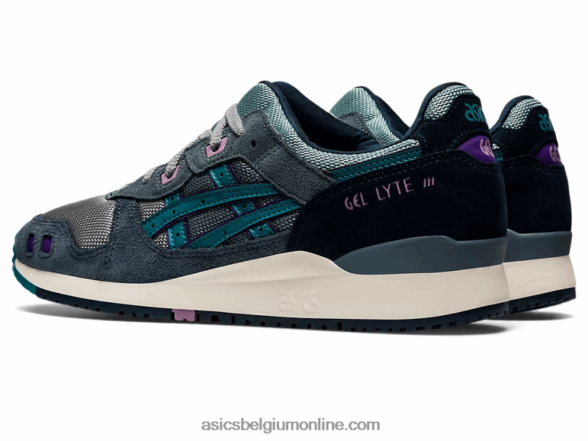 gel-lyte iii og V6HXR2745 asfalt/beryl groen Asics