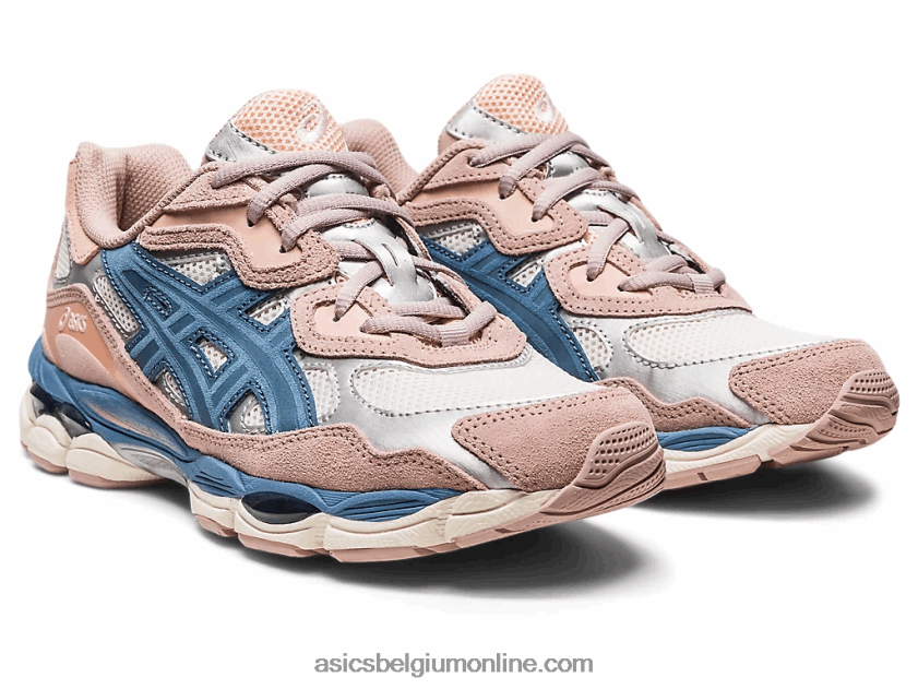 gel-nyc V6HXR22180 creme/grijze floss Asics